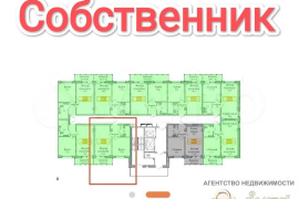 1-к. квартира, 38.6 м², 3/19 эт.