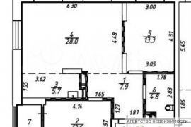 3-к. квартира, 72,3 м², 21/25 эт.