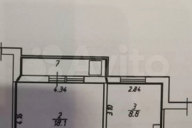 1-к. квартира, 40,3 м², 12/14 эт.