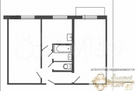 2-к. квартира, 44,9 м², 5/5 эт.