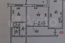 3-к. квартира, 73 м², 9/10 эт.