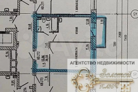 1-к. квартира, 40 м², 10/15 эт.