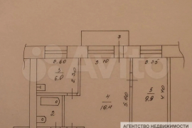 2-к. квартира, 46,1 м², 4/5 эт.