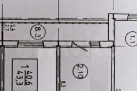 1-к. квартира, 42 м², 17/17 эт.