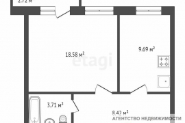 Продается 1-комн. квартира, 41,6 м²
Расположение

