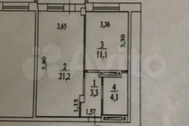 2-к. квартира, 39,7 м², 25/25 эт.
