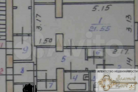 1-к. квартира, 43,7 м², 2/5 эт.