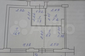 1-к. квартира, 34 м², 10/17 эт.