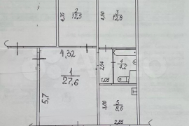 3-к. квартира, 65,7 м², 9/10 эт.
