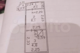 Дом 126,9 м² на участке 6,2 сот.
