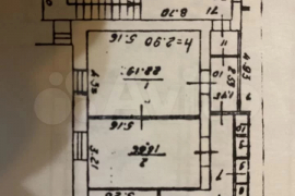 2-к. квартира, 66 м², 2/5 эт.