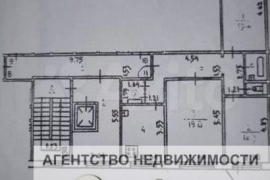 3-к. квартира, 73,2 м², 3/9 эт.