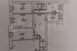 4-к. квартира, 103,1 м², 2/5 эт.