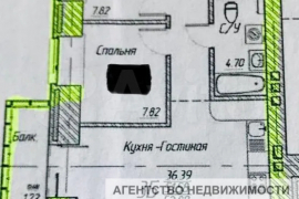 3-к. квартира, 52,8 м², 5/17 эт.