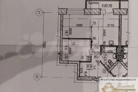 1-к. квартира, 38,1 м², 2/8 эт.