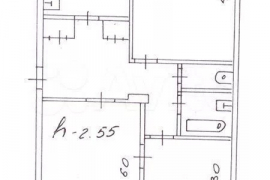 3-к. квартира, 60 м², 4/5 эт.