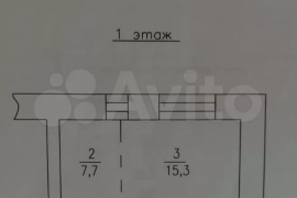 1-к. квартира, 33 м², 1/10 эт.