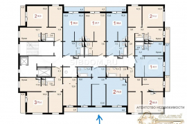 2-к. квартира, 73,9 м², 8/17 эт.