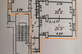 3-к. квартира, 103,6 м², 3/4 эт.