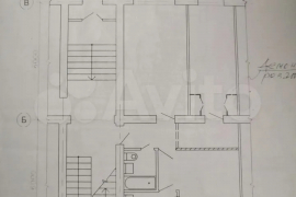 3-к. квартира, 61,5 м², 1/5 эт.