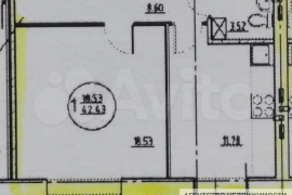 1-к. квартира, 42,5 м², 6/9 эт.