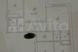 4-к. квартира, 106 м², 4/16 эт.