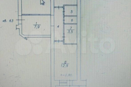 2-к. квартира, 70 м², 6/6 эт.