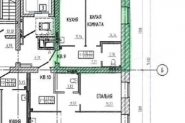 1-к. квартира, 39,2 м², 4/8 эт.