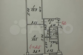 2-к. квартира, 50 м², 8/9 эт.