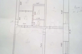 3-к. квартира, 65 м², 2/2 эт.