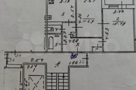 2-к. квартира, 48,5 м², 9/9 эт.