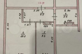 1-к. квартира, 41,5 м², 5/5 эт.