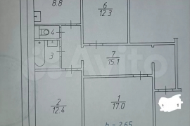 3-к. квартира, 70 м², 9/10 эт.