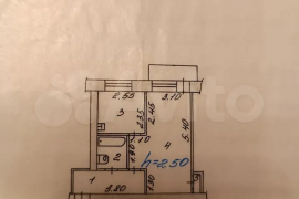1-к. квартира, 34,1 м², 5/5 эт.
