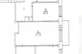 4-к. квартира, 60,8 м², 4/5 эт.