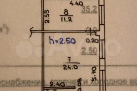 2-к. квартира, 51 м², 1/5 эт.