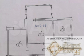 2-к. квартира, 53 м², 4/10 эт.