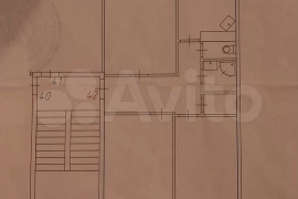 3-к. квартира, 63 м², 4/5 эт.
