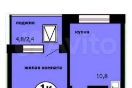 1-к. квартира, 36,5 м², 10/19 эт.