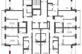 1-к. квартира, 43,6 м², 5/25 эт.