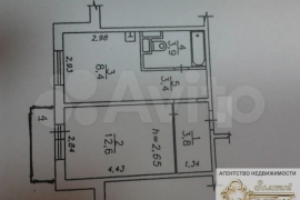 1-к. квартира, 32,1 м², 4/10 эт.