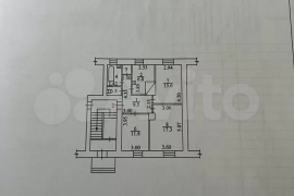 3-к. квартира, 65 м², 1/3 эт.