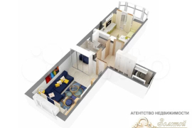 2-к квартира, 48.9 м², 18/18 эт.