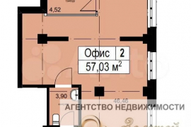 Свободного назначения, 57.03 м²