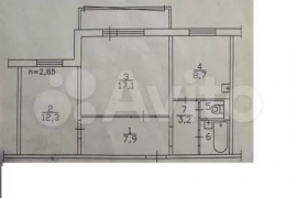 2-к. квартира, 52,7 м², 8/10 эт.