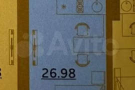 1-к. апартаменты, 27 м², 9/16 эт.