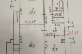 2-к. квартира, 51,1 м², 8/14 эт.