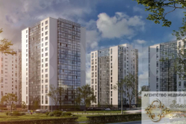 1-к. квартира, 43,8 м², 2/17 эт.