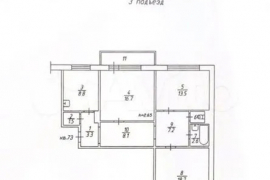 3-к. квартира, 81,4 м², 2/10 эт.
