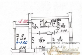 3-к. квартира, 63,1 м², 4/4 эт.